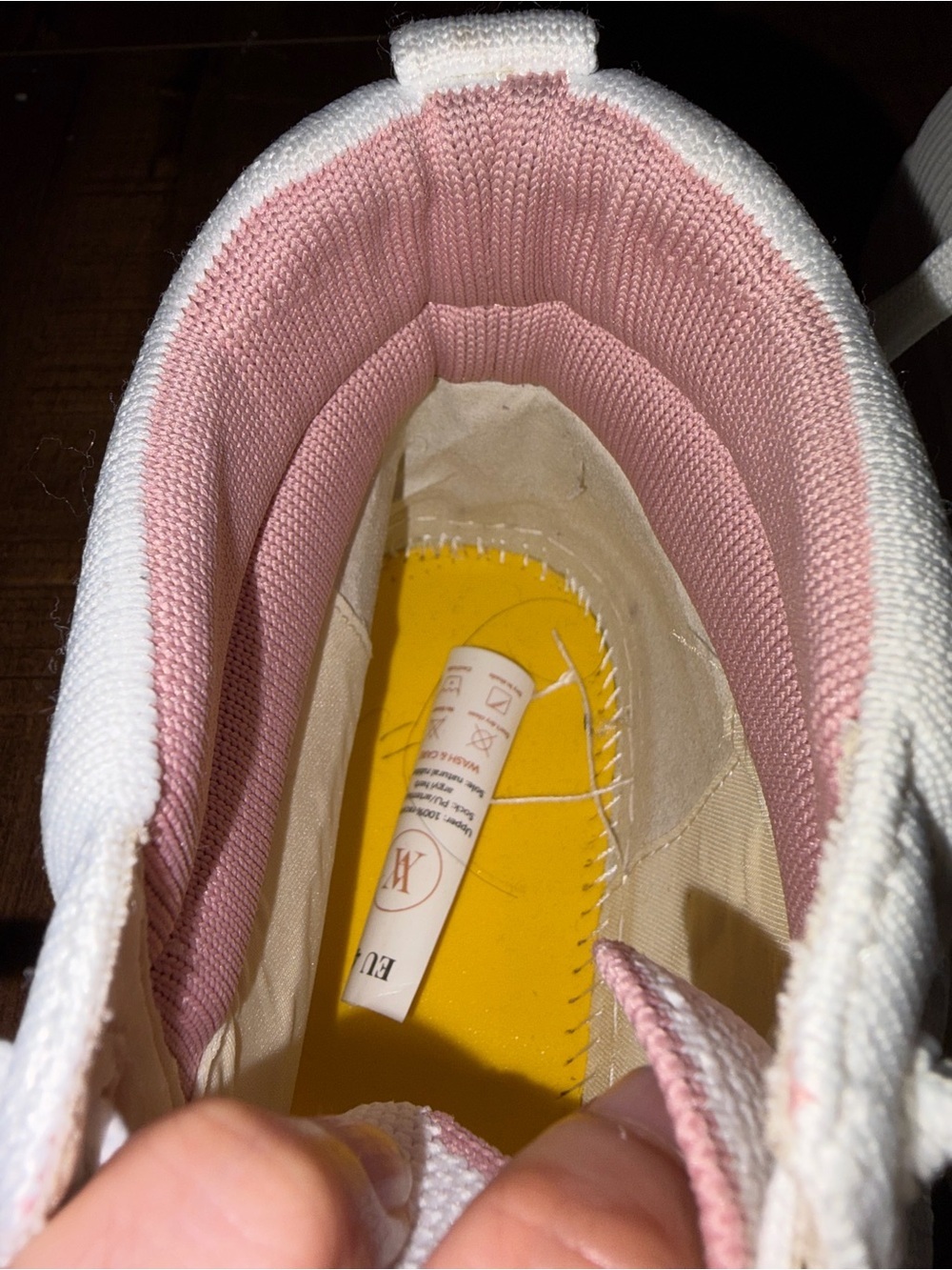 VIVAIA -Round-Toe High-Top Sneakers (Sz EU 41) - Picture 6 of 16